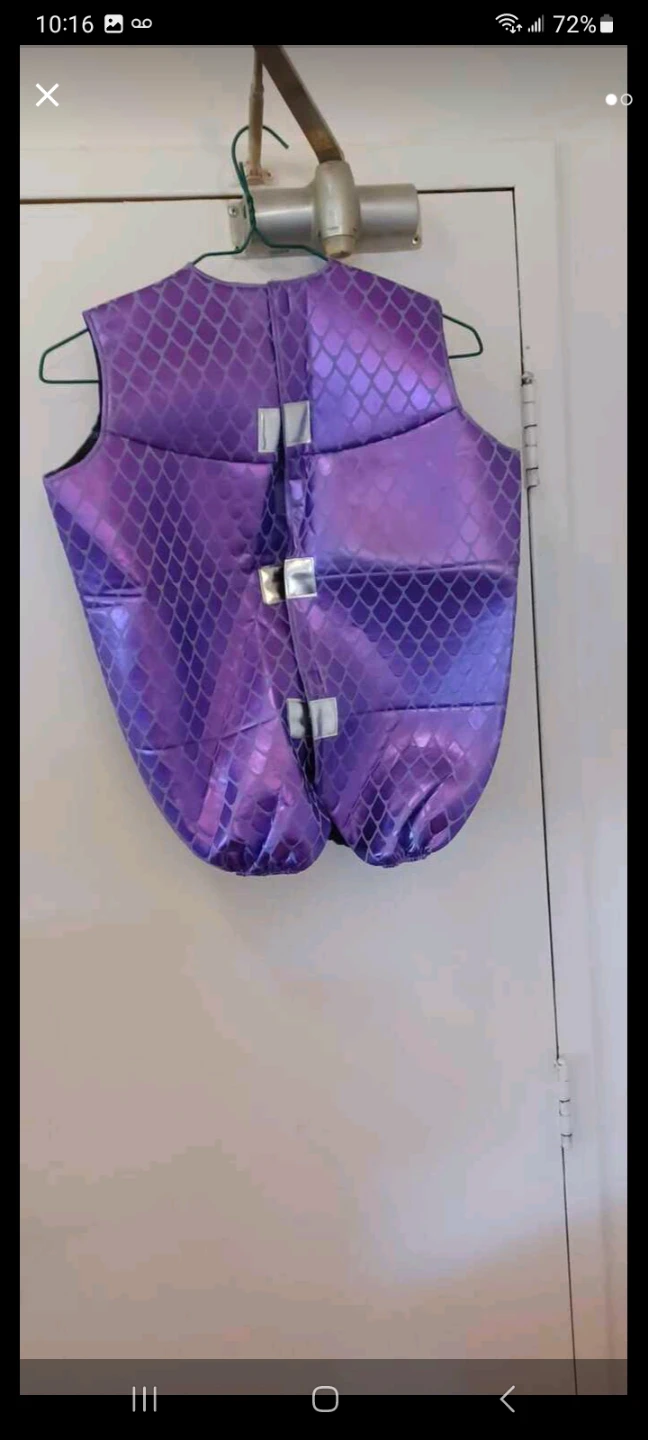 Purple Monster Costume Mask - photo 2