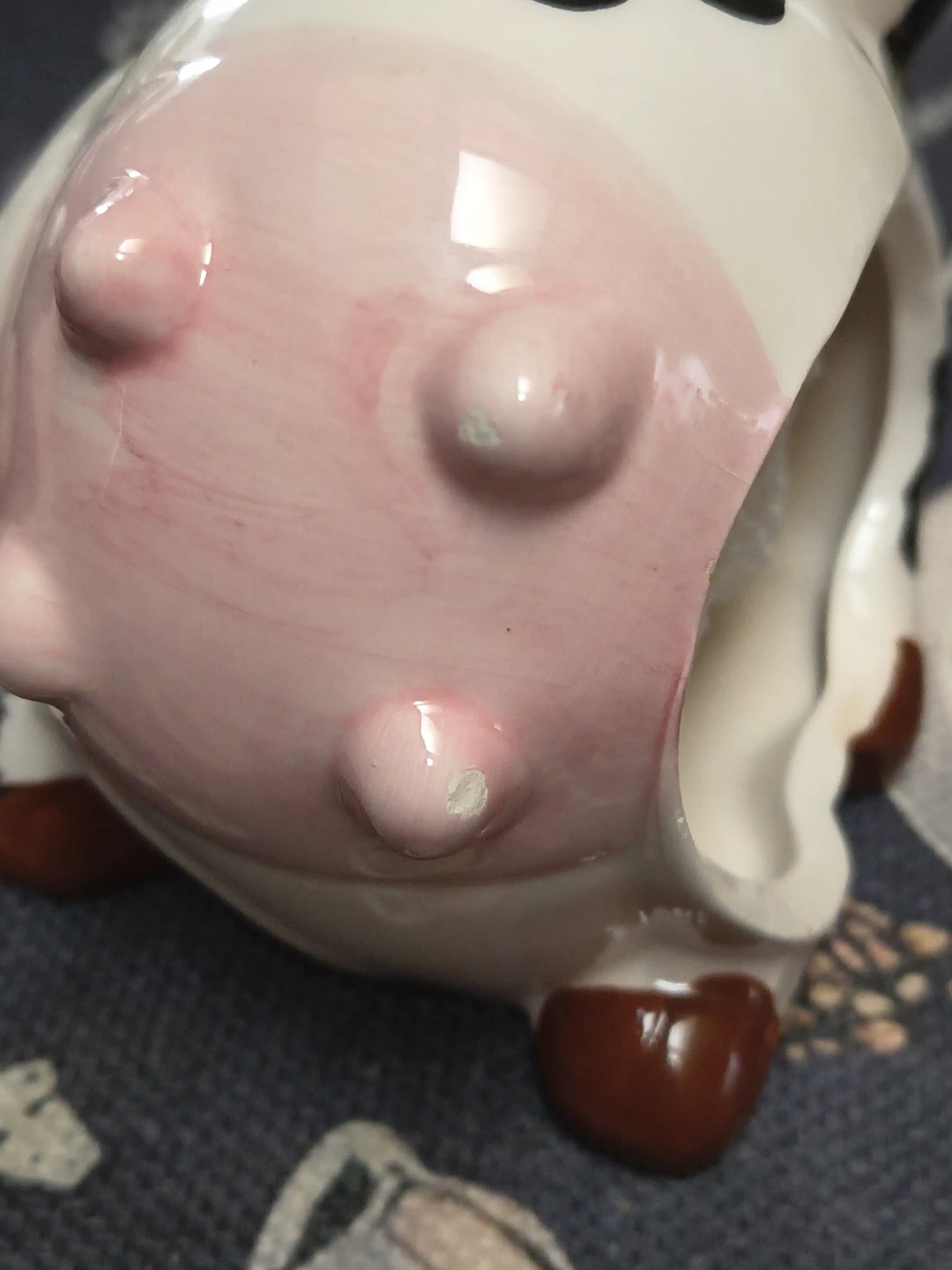 Ceramic Cow Sponge Holder - photo 5
