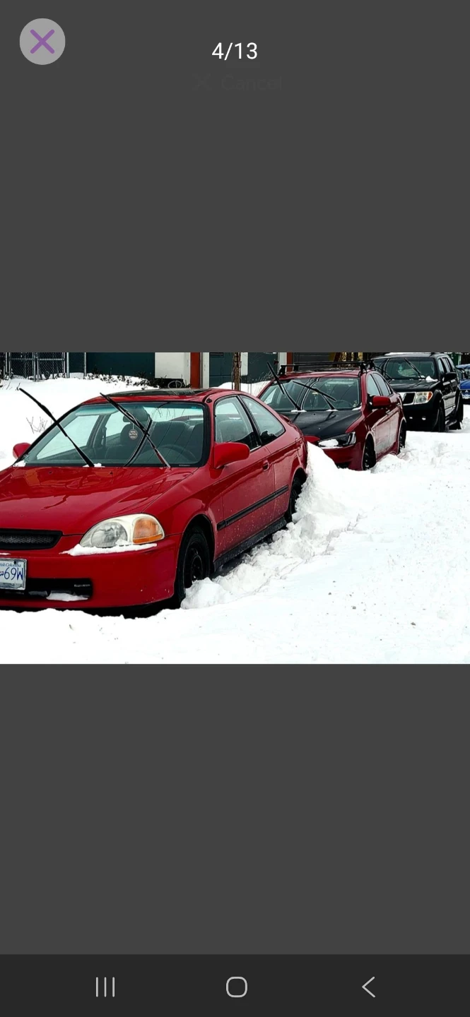 1998 Si Civic 274000 does not run dent clean title new parts