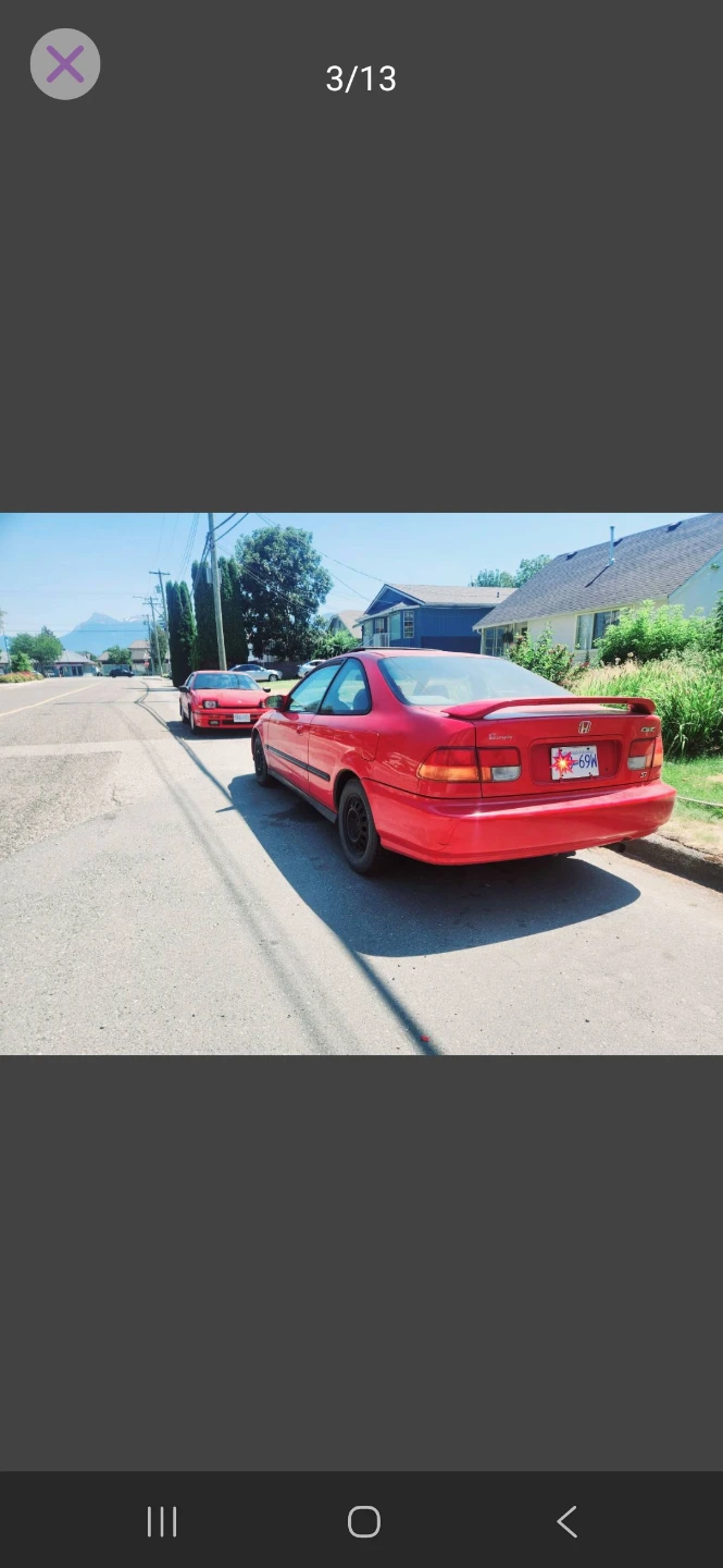 1998 Si Civic 274000 does not run dent clean title new parts - photo 3