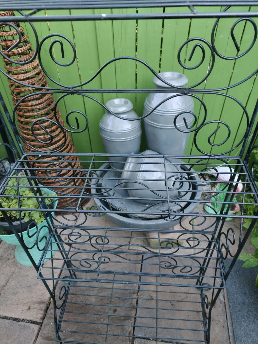 4 Tier Bakers Rack all Metal - photo 4