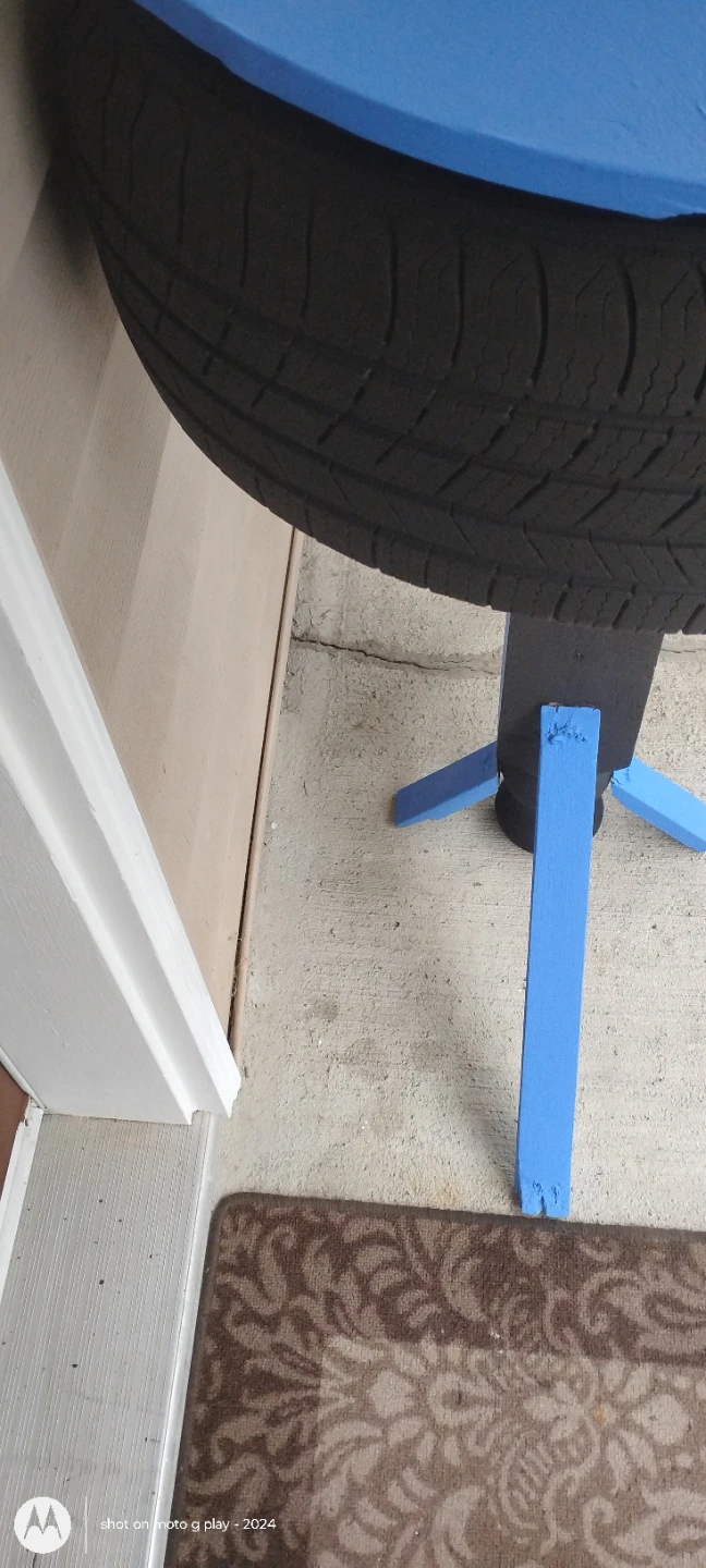 Tire outdoor table - photo 3