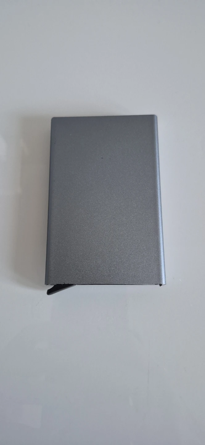 Premium Aluminum RFID Wallet – Slim Card Holder – 3 Colors