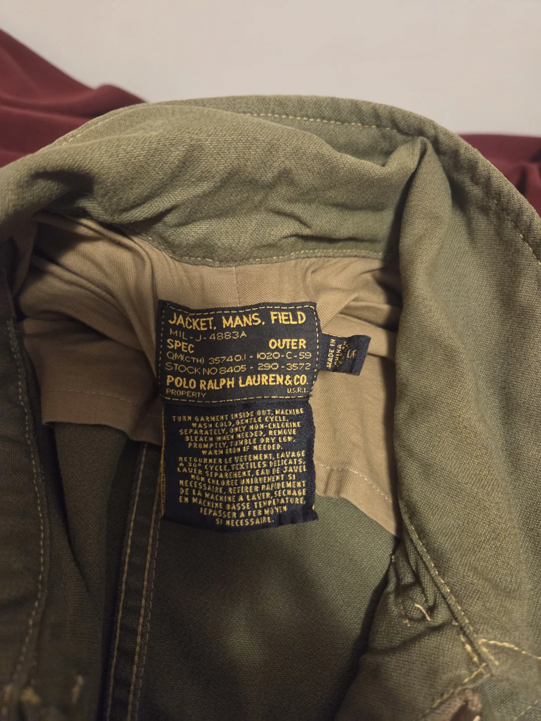 Vintage Polo Ralph Lauren Army Coat - photo 3