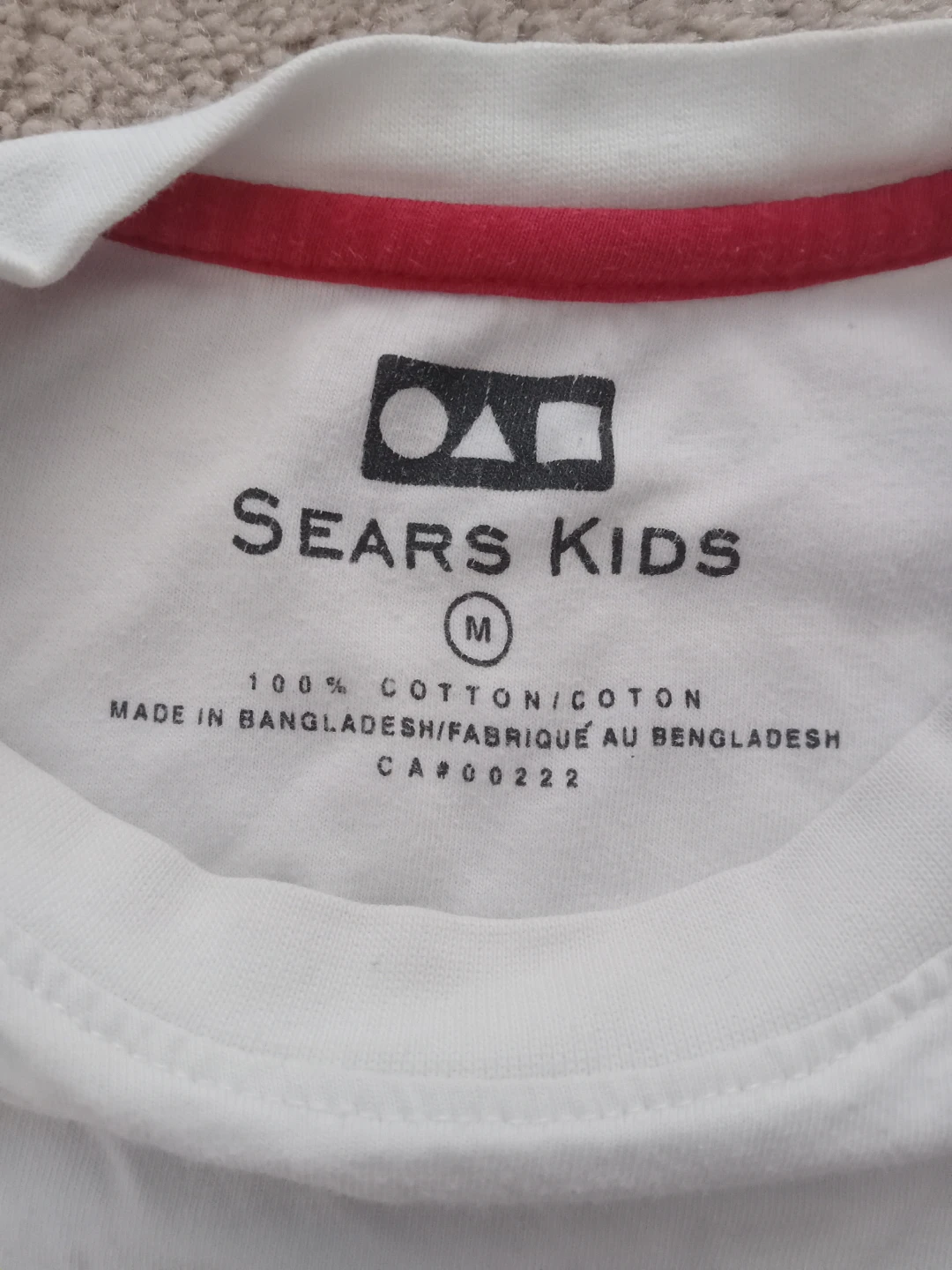 Sears Kids White Muscle T-Shirt - photo 3