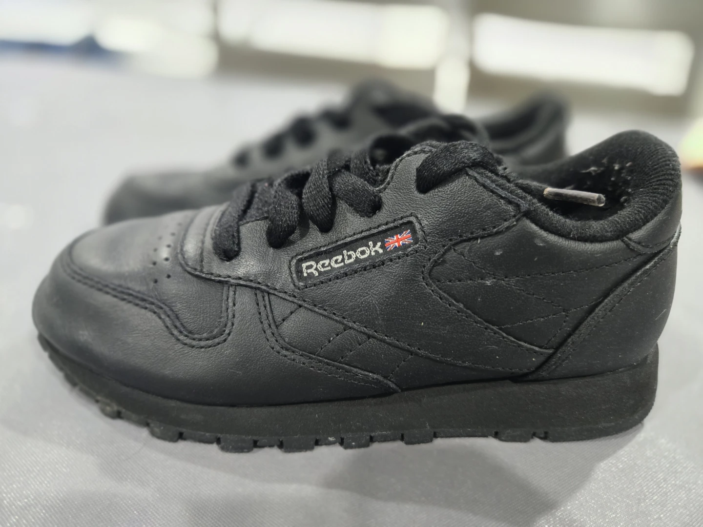 Black Reebok Classic Sneakers Size 12c