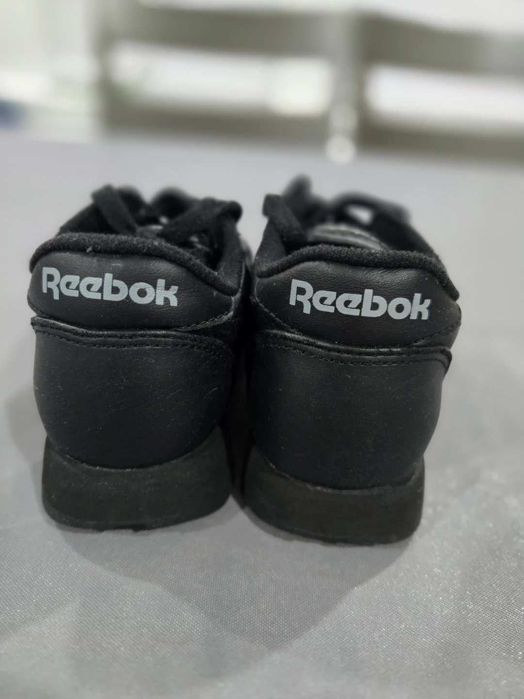 Black Reebok Classic Sneakers Size 12c - photo 3