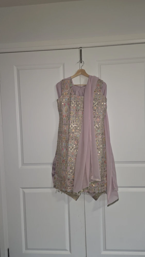 Women's Embellished Kurti with Pants and Dupatta
