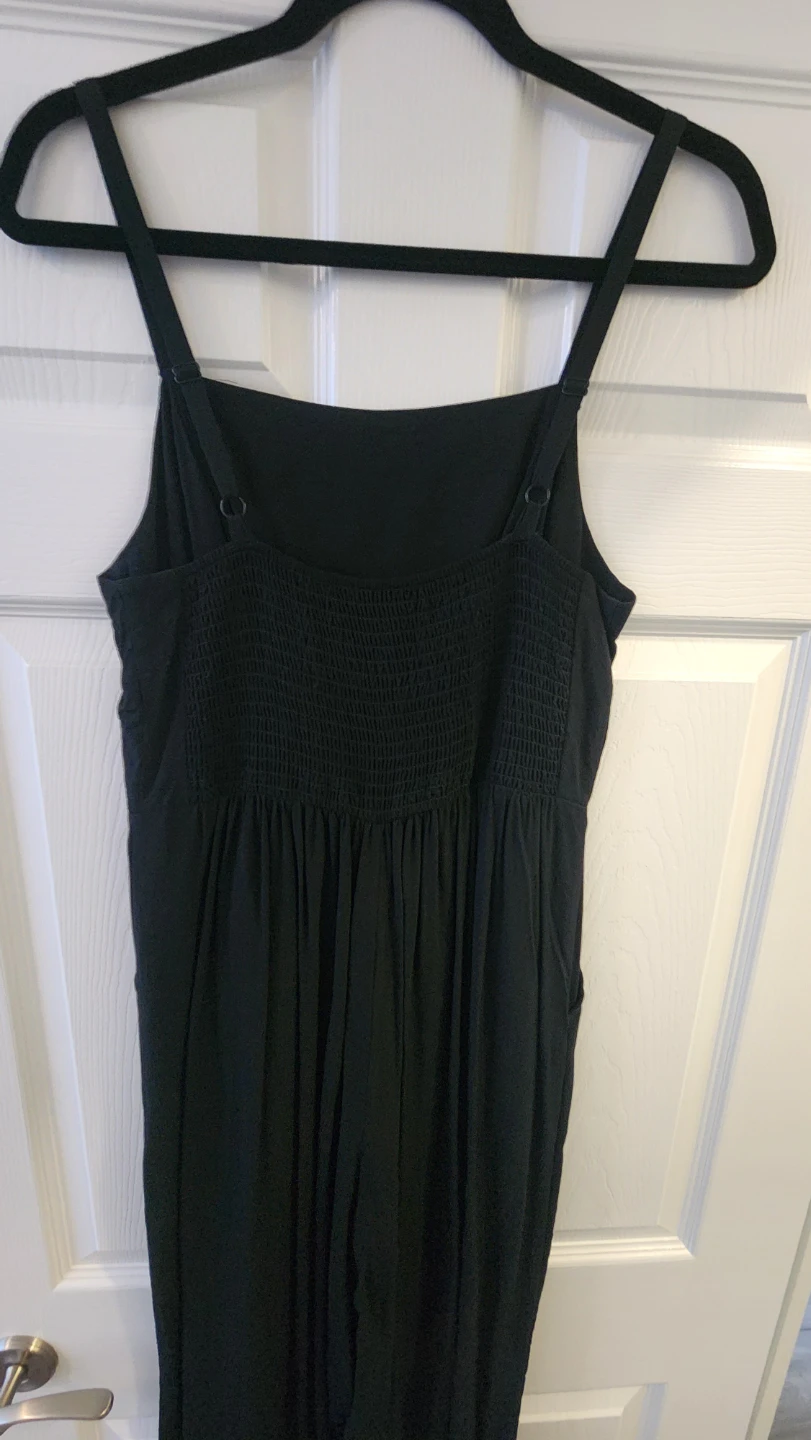 Black Spaghetti Strap Jumpsuit - photo 2
