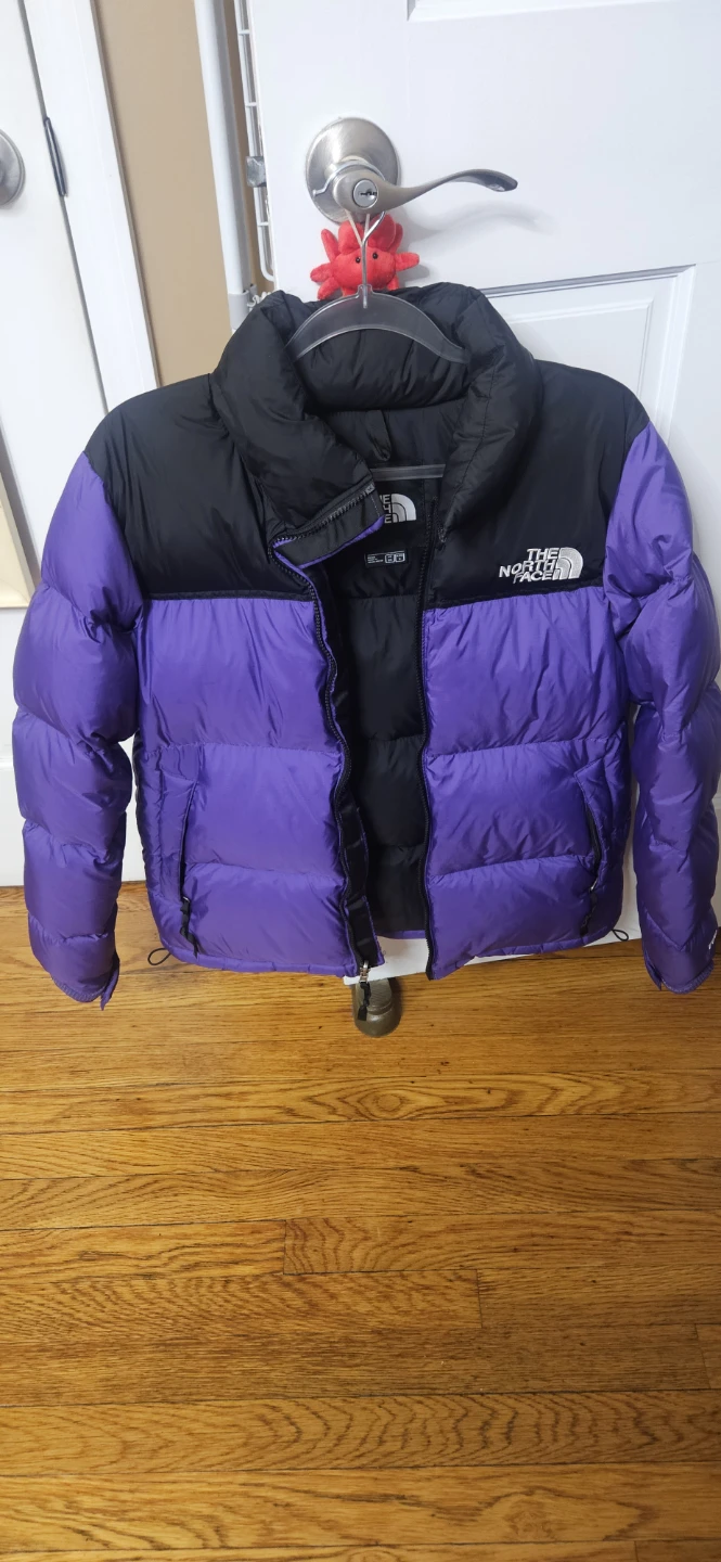 Northface purple winter coat