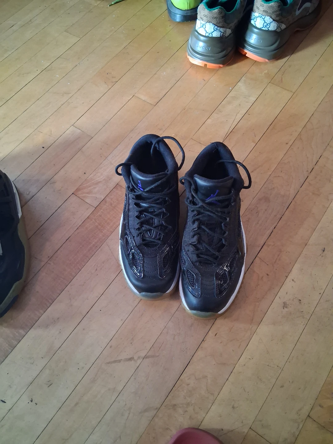 Jordan 11 Retro Low Black White Men's Shoes