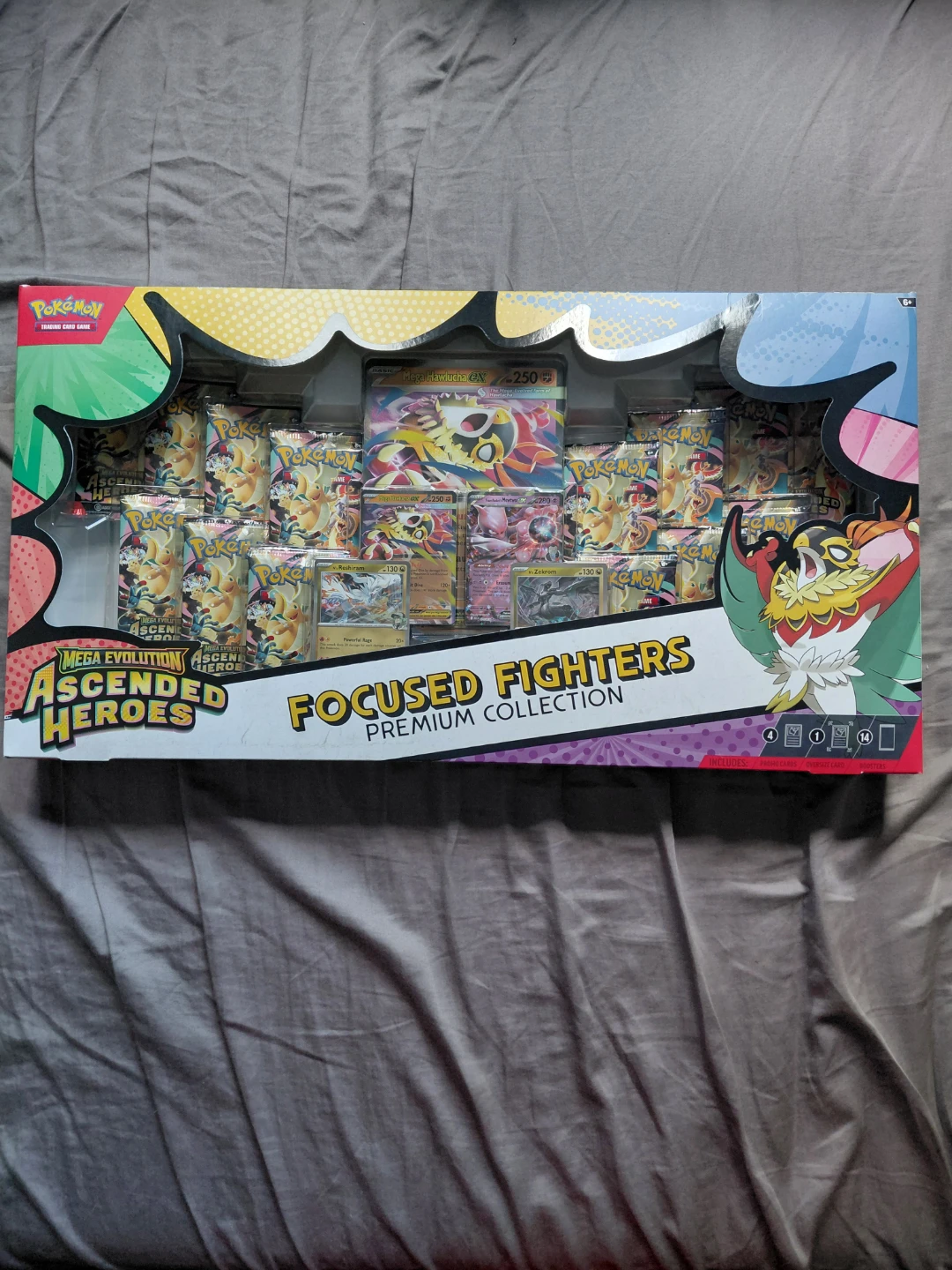 Pokémon Ascended Heroes Focused Fighters Premium Collection Box