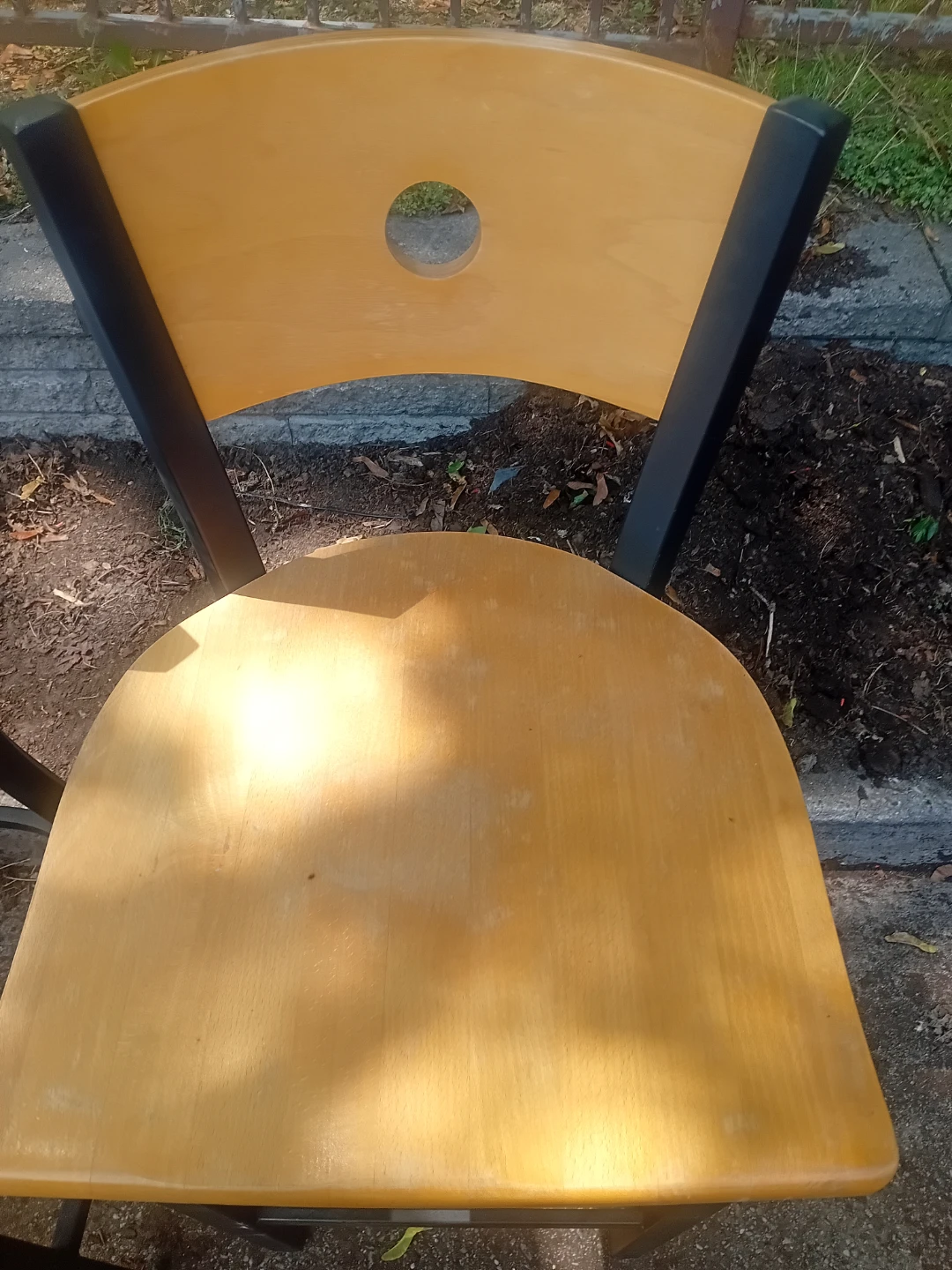 Two Wooden Bar Stools - photo 3