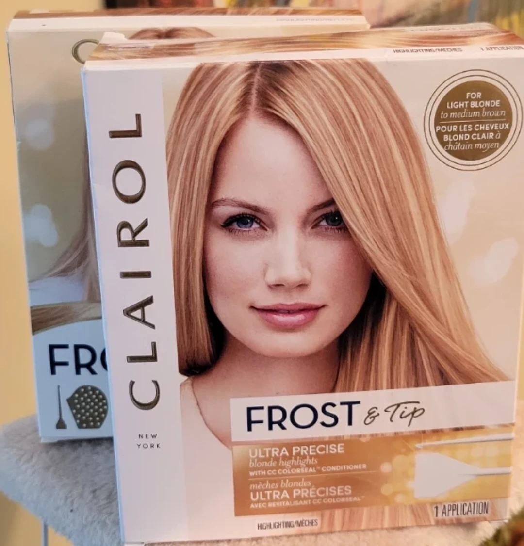 2 partial boxes of Clairol Frost & Tip Blonde Highlights Kit