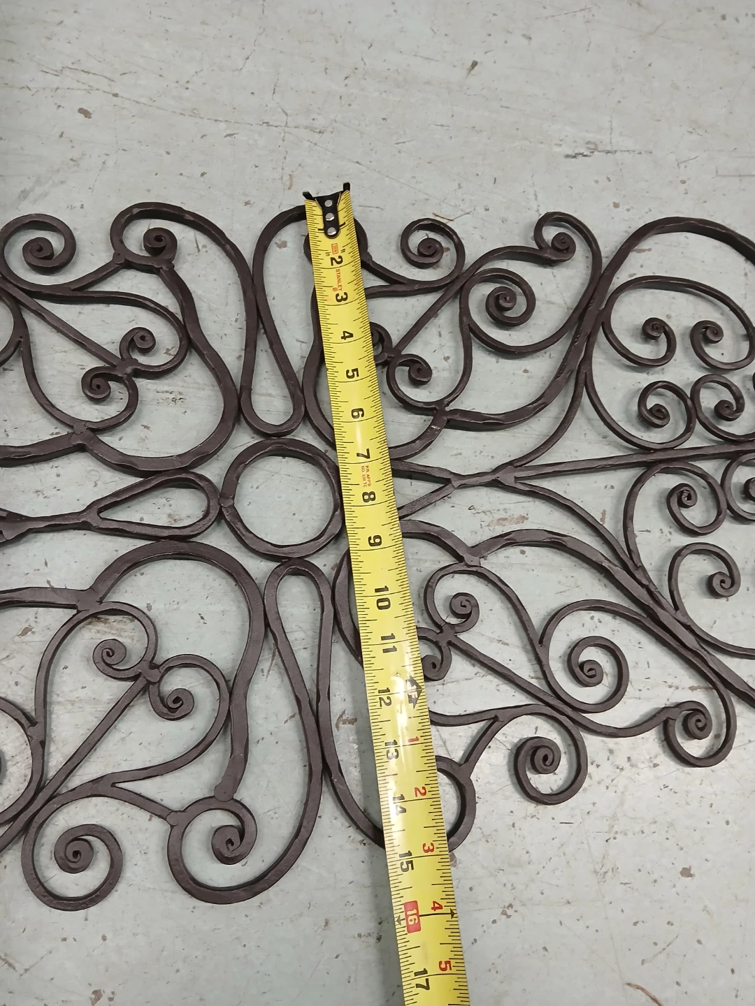 Black Metal iron Scroll Wall Decor - photo 5