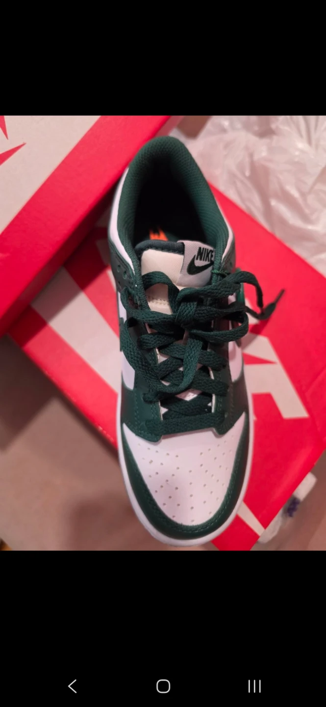 Ke Dunk Low Michigan State / S  Green - Size 4Y - NEW