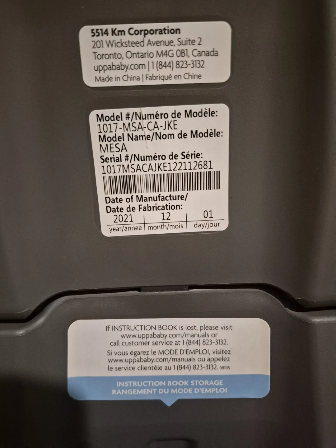 UPPAbaby MESA Infant Car Seat and Base - photo 5