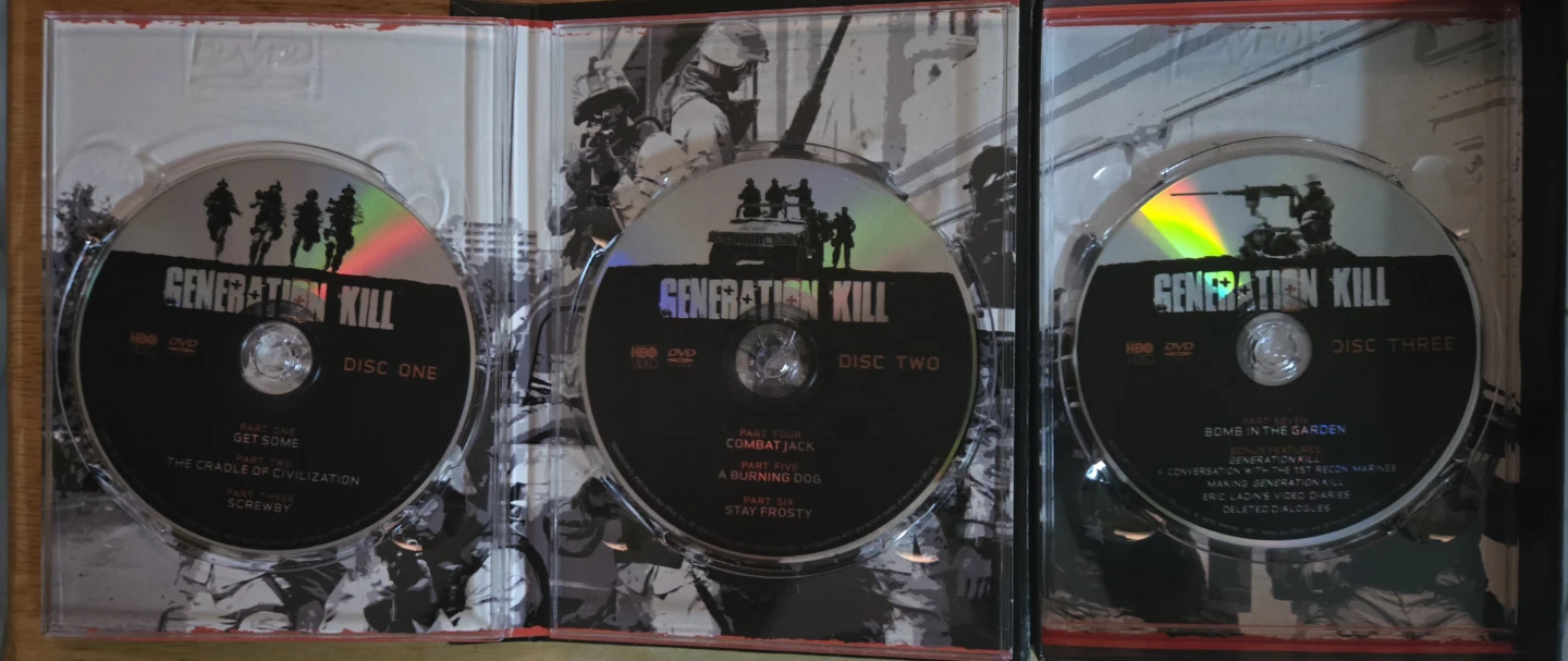 Generation Kill HBO Miniseries DVD Set - photo 3