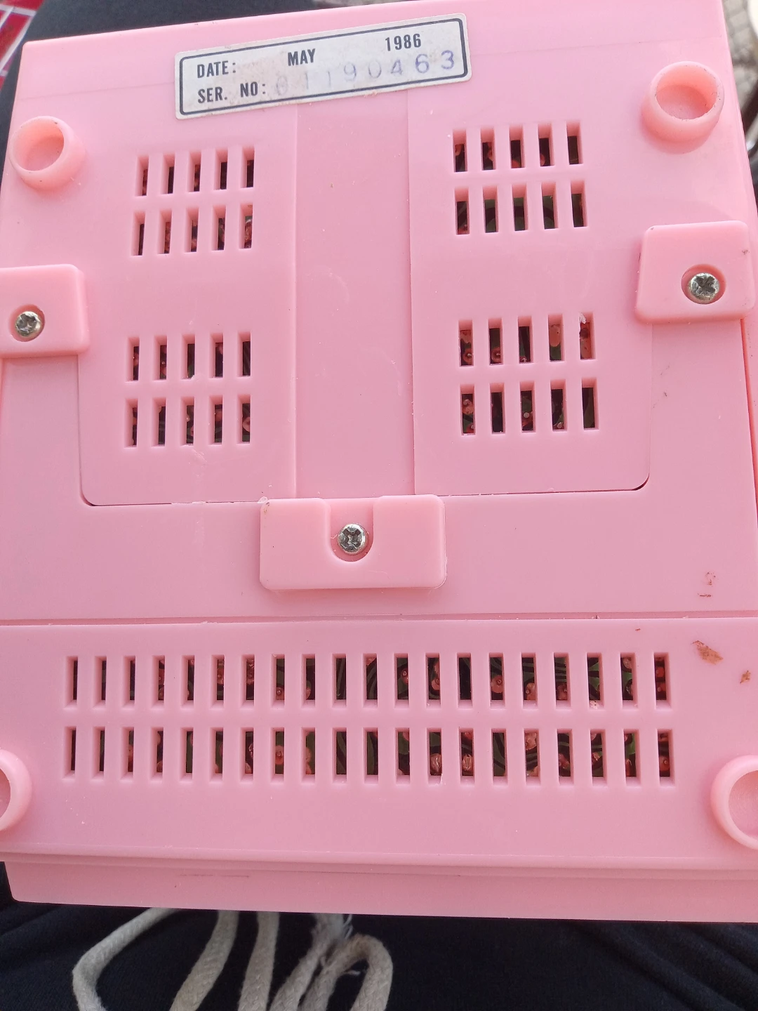 MECOA MTV-05 Pink Portable TV - photo 3