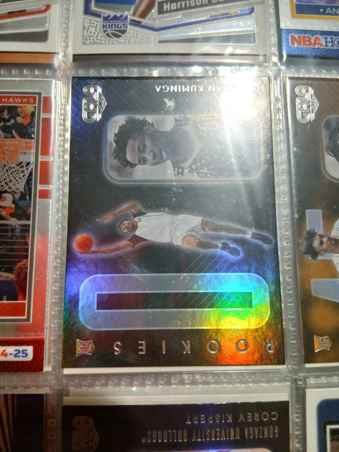 Jonathan Kuminga Rookies Basketball Card