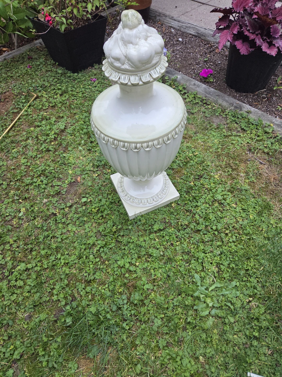 Vintage Ceramic   garden  decor