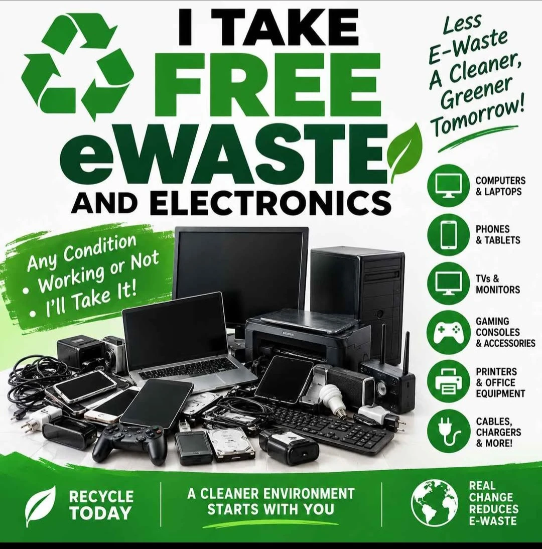 Free E-Waste and Electronics Pickup
