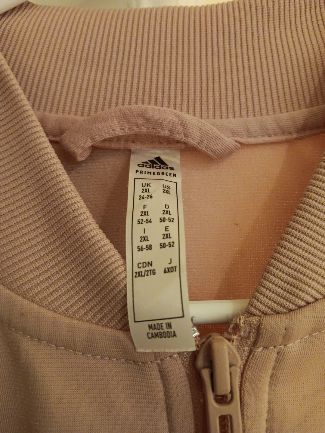 Adidas Pink Women's Track Jacket 2XL - photo 3