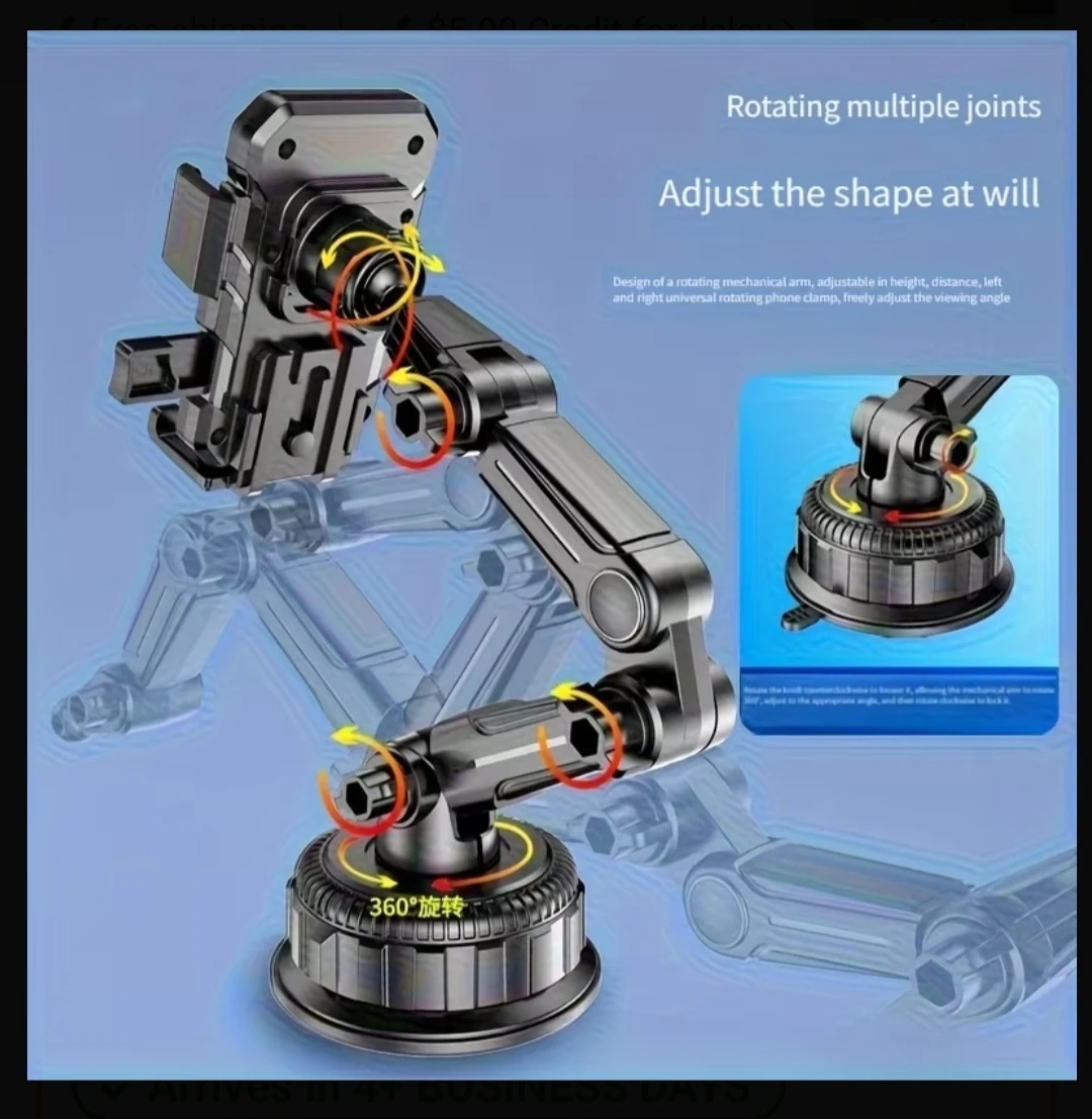 Car Phone holder Earthquake Resistant Shock proof dashboards