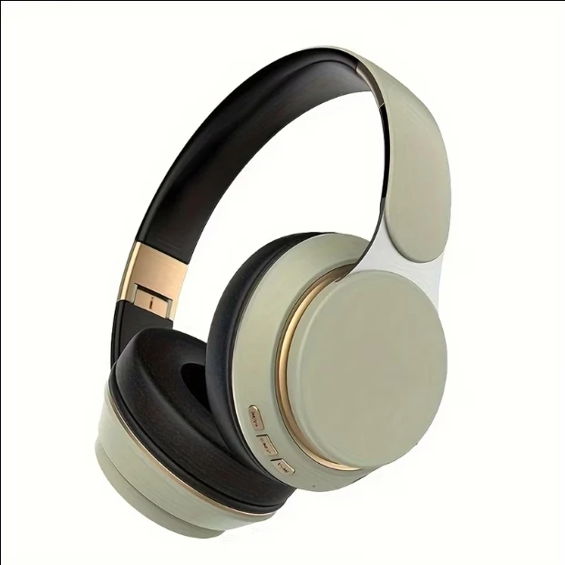 Light Green Over-Ear Headphones