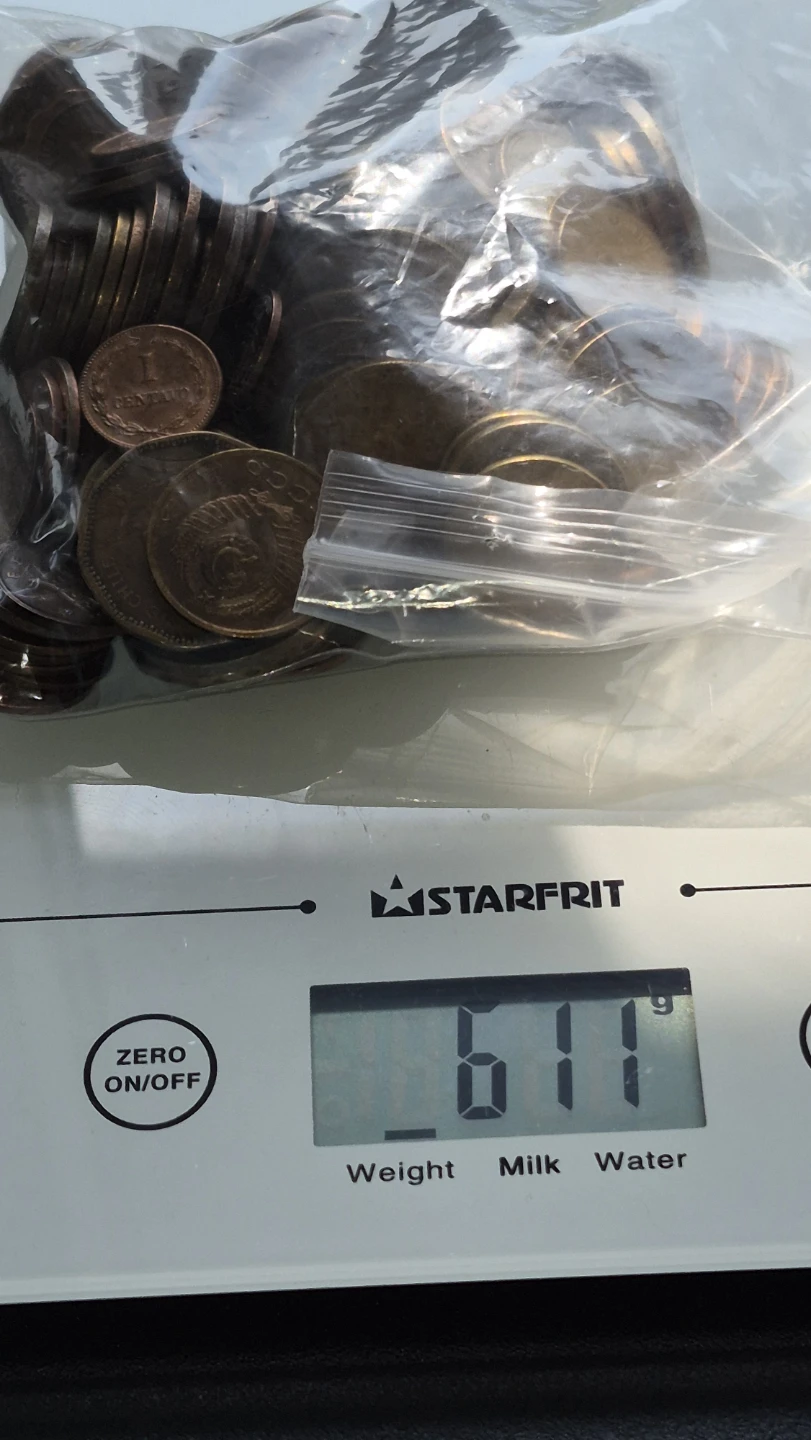 Bag of  brass Assorted Coins