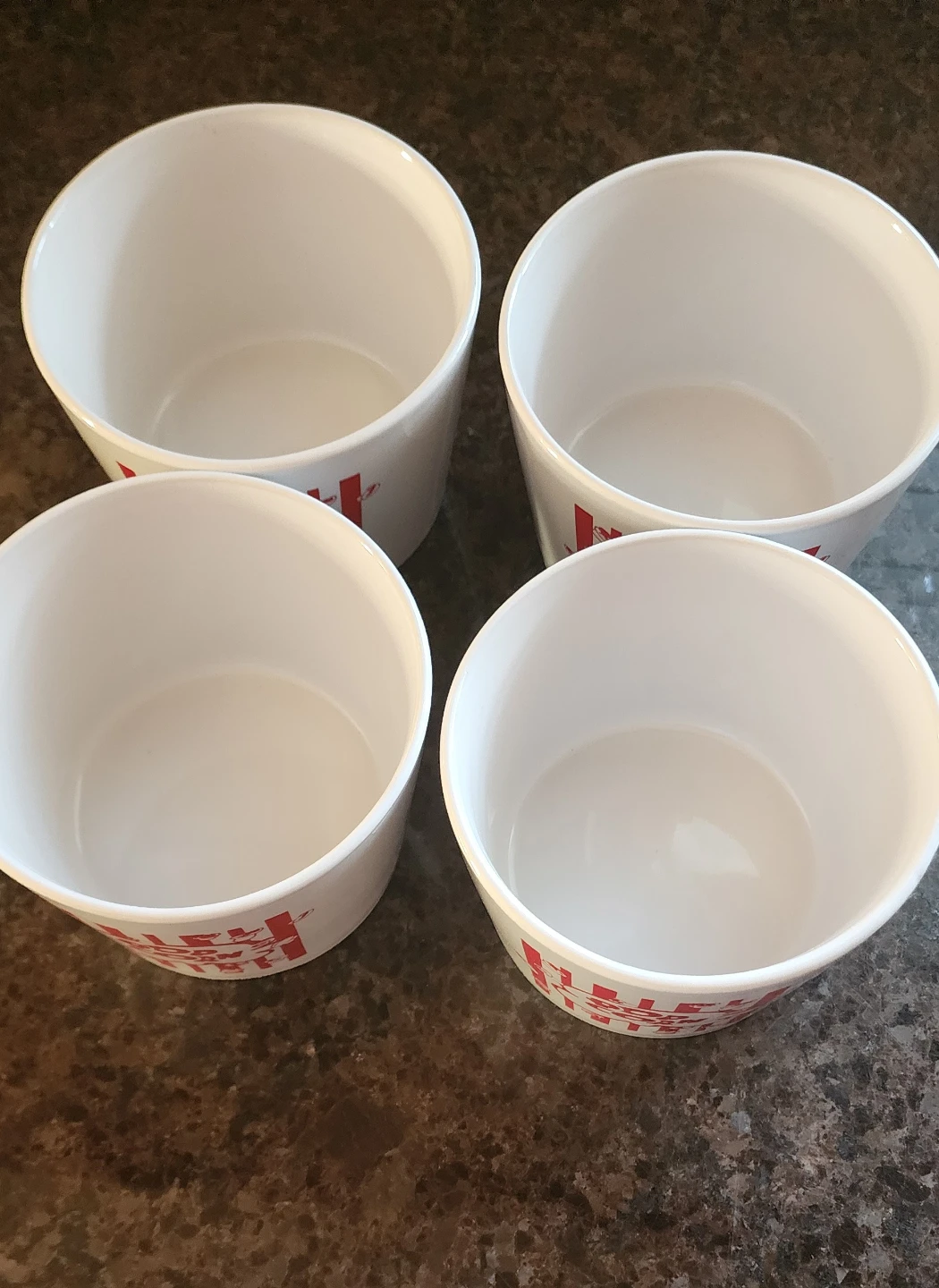 Set of 4 Popcorn Bowls - photo 3