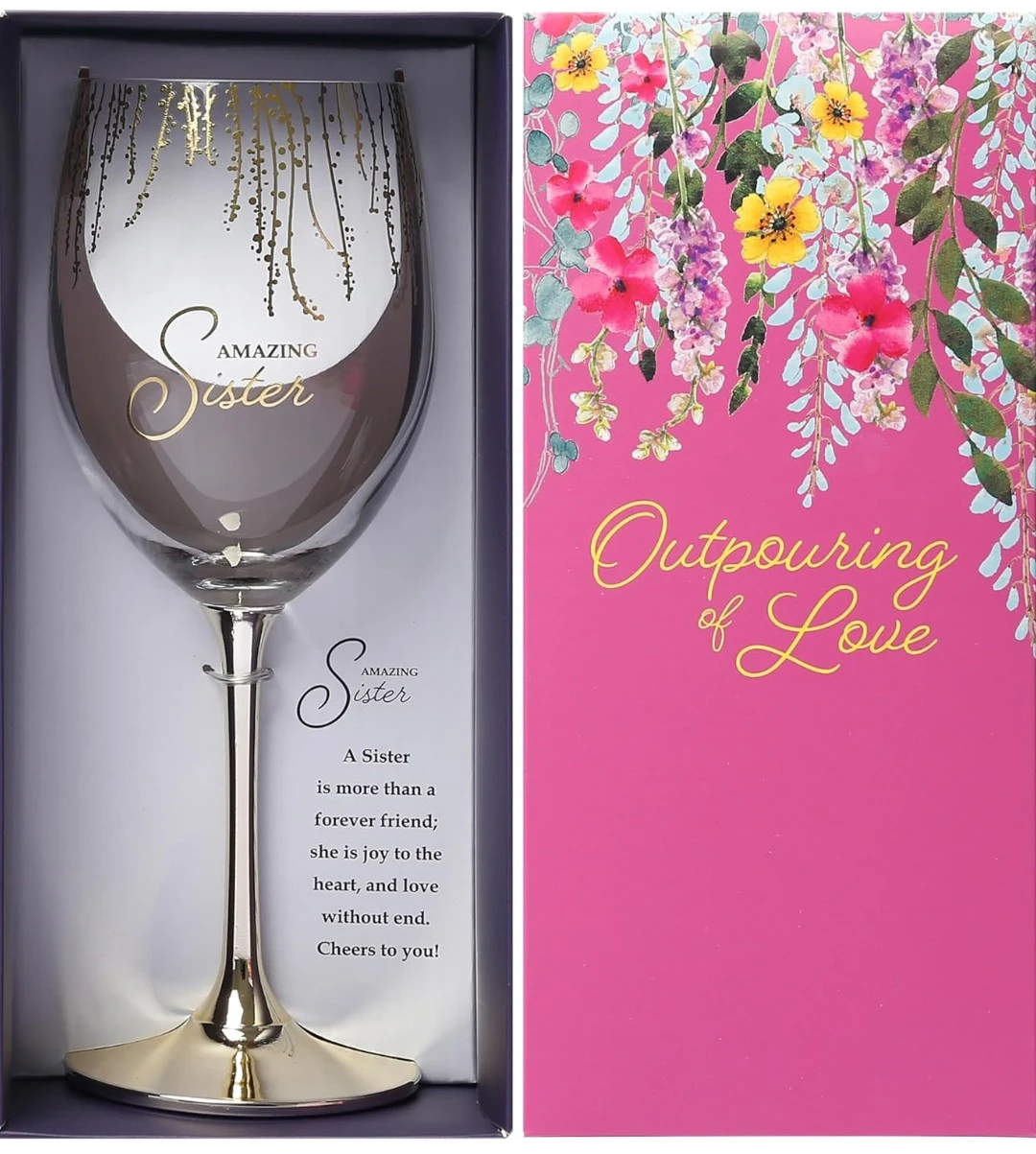 Amazing Sister Wine Glass - Holds 19 Oz - photo 2