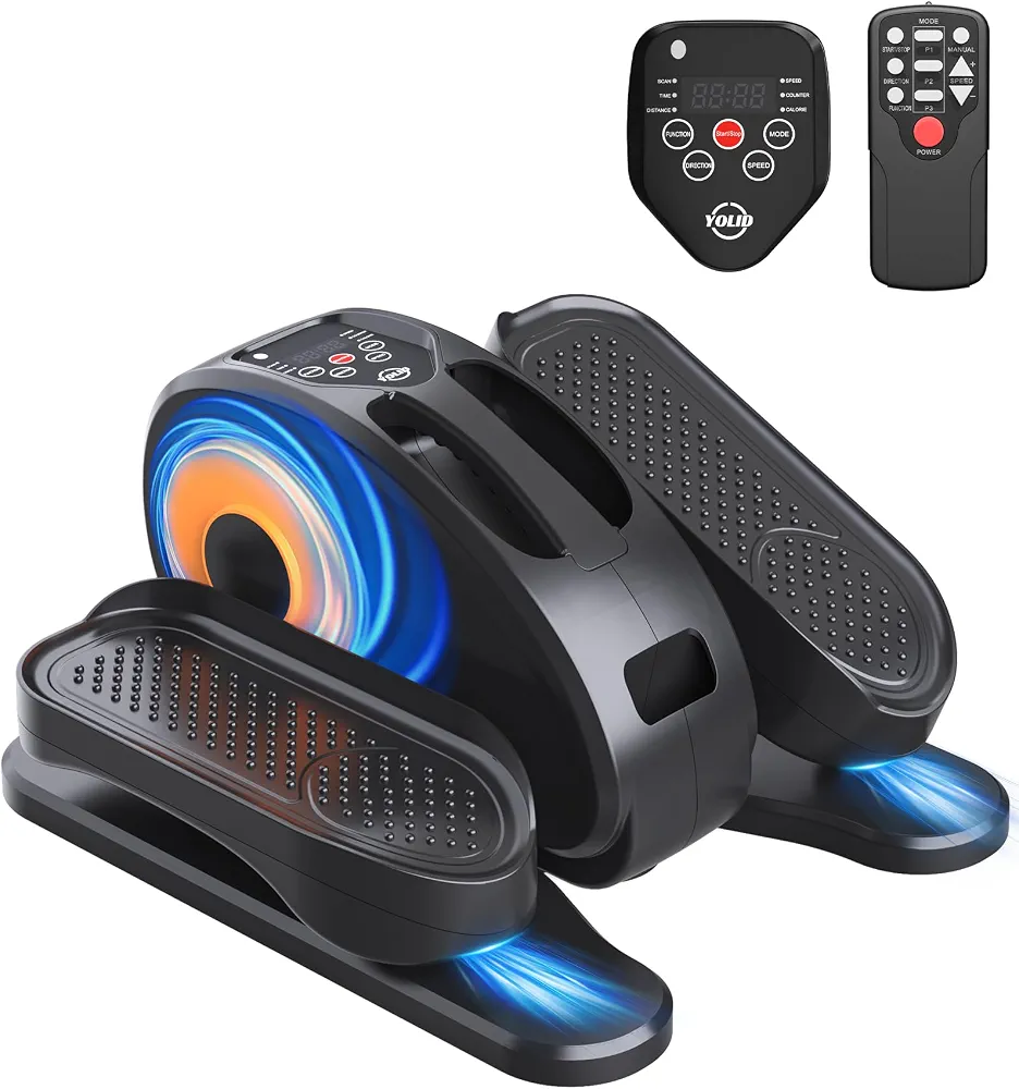 YOLOO Under Desk Elliptical Machine with Remote - photo 3