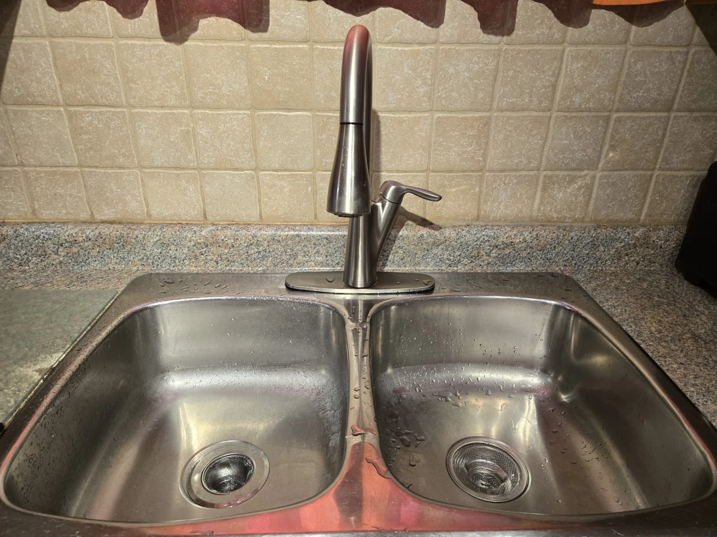 Stainless steel top mount double basin sink - photo 5