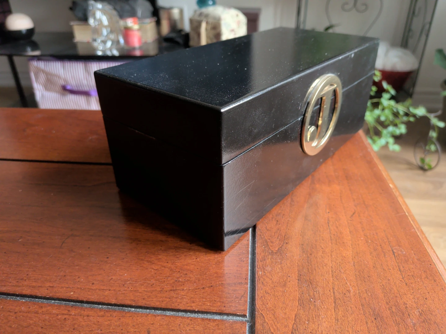 Black Jewelry Box with "J" Logo - photo 2