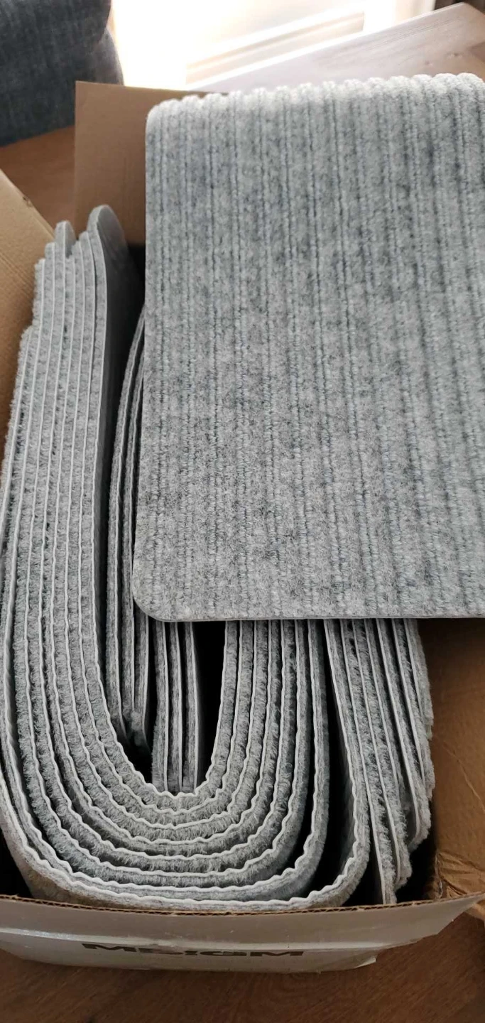 Grey Anti-Slip Stair Treads - Set of 15 - photo 3