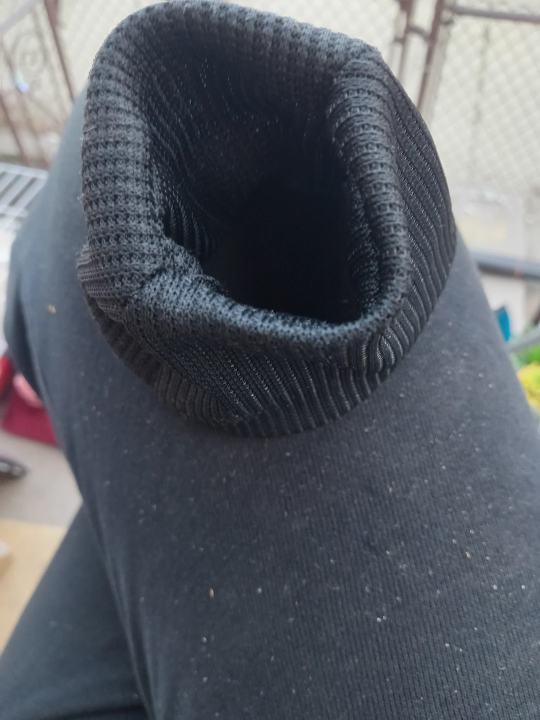 Black Chanel Knit Cuff