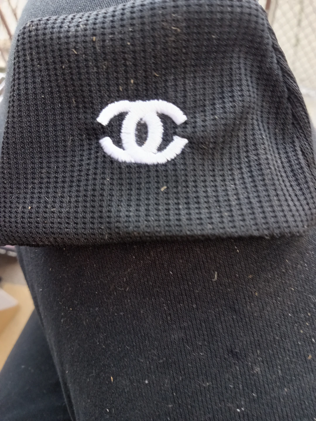 Black Chanel Knit Cuff - photo 2