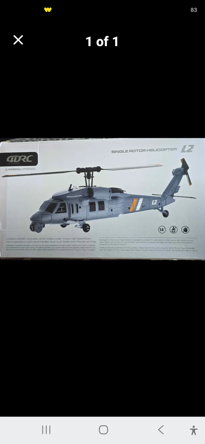 4DRC L2 Single Rotor Helicopter