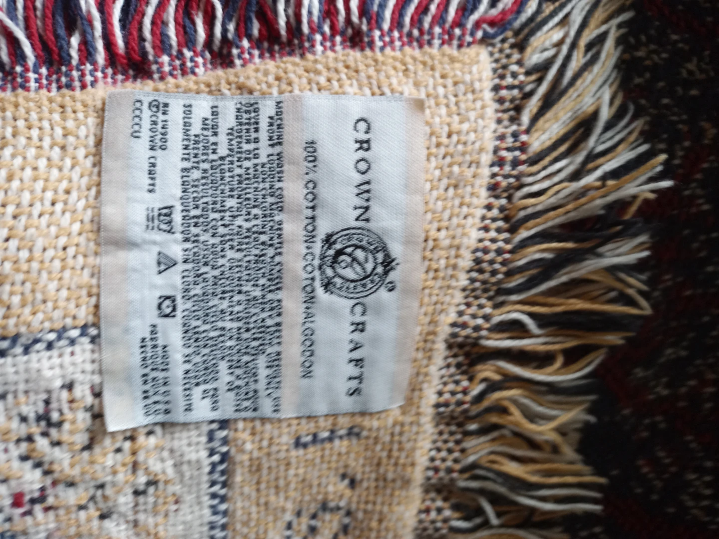 Crown Crafts Woven Wall Hanging Tapestry - photo 3