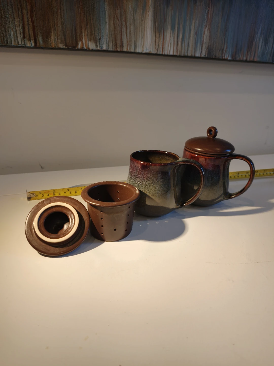 Ceramic Mug with Infuser and Lid - photo 2