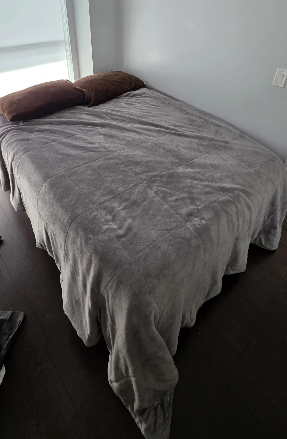Mattress, Bedframe, and Foam Topper