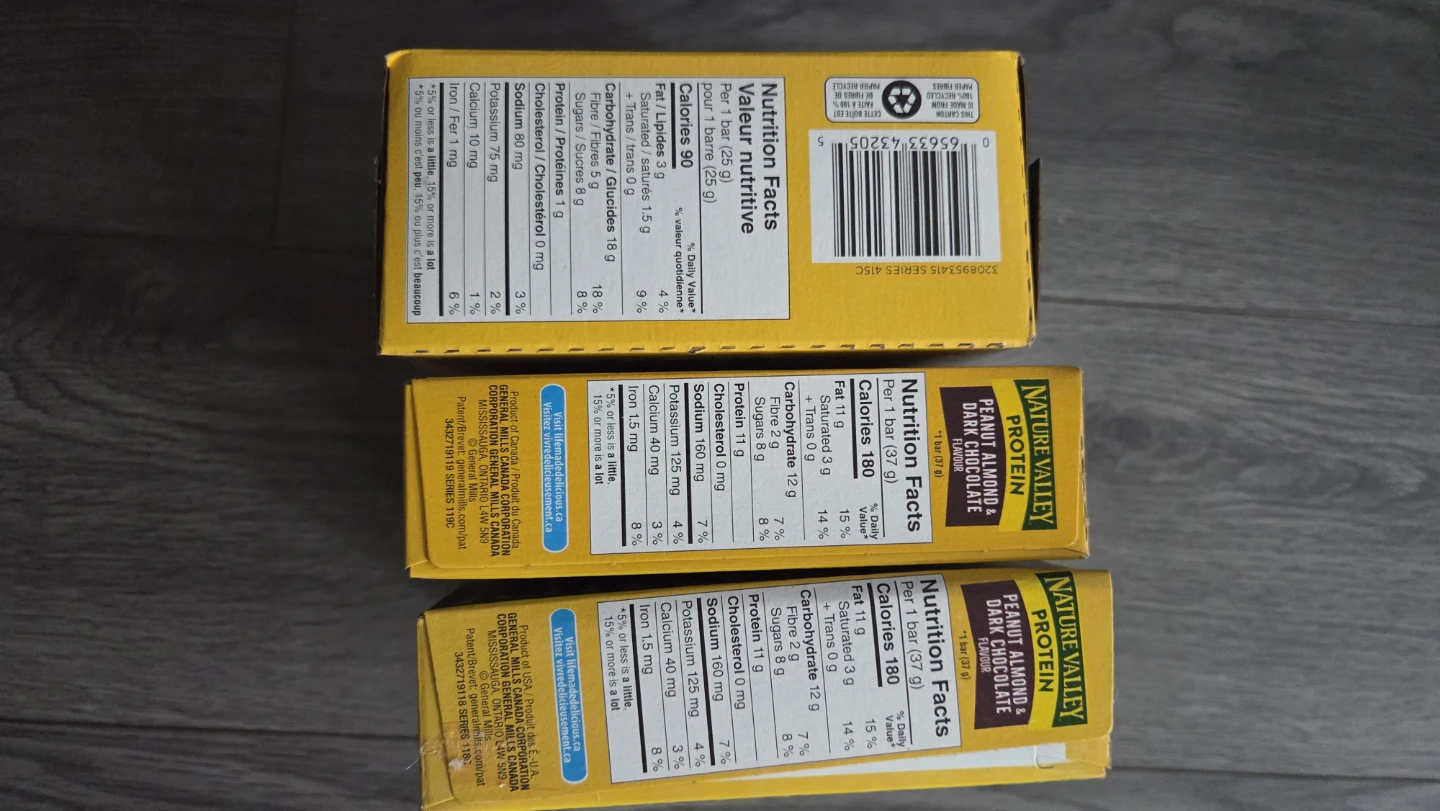 Fibre 1 Brownies & Nature Valley Protein Bars - photo 2