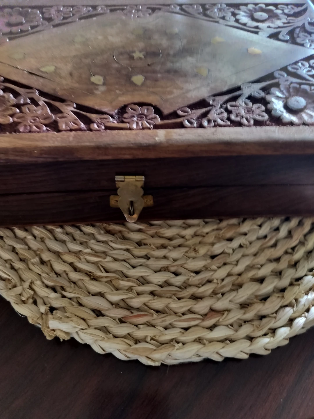 Decorative wooden trinket box - photo 3