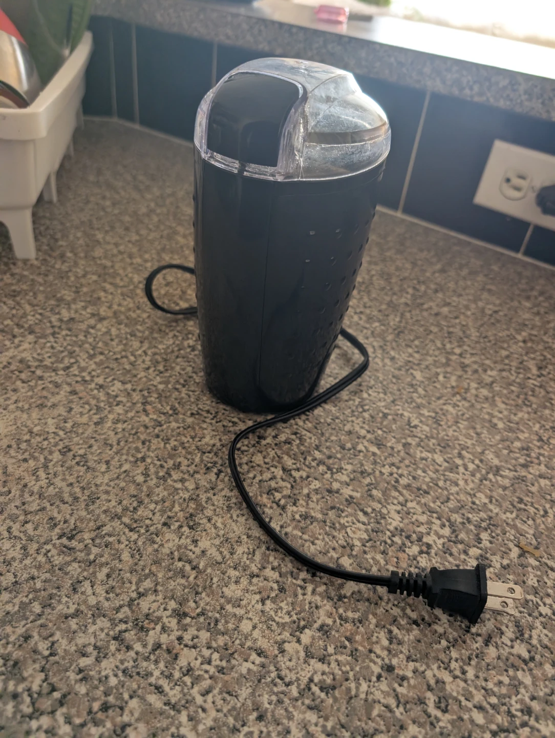 Black Electric Coffee Grinder - photo 2