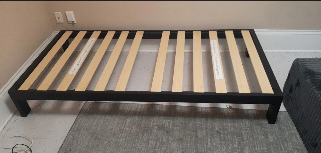 Twin Bed Frame - Black