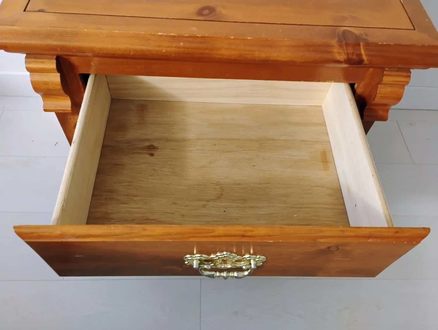 Set of 2 Wooden Nightstand with 2 Drawers - photo 2