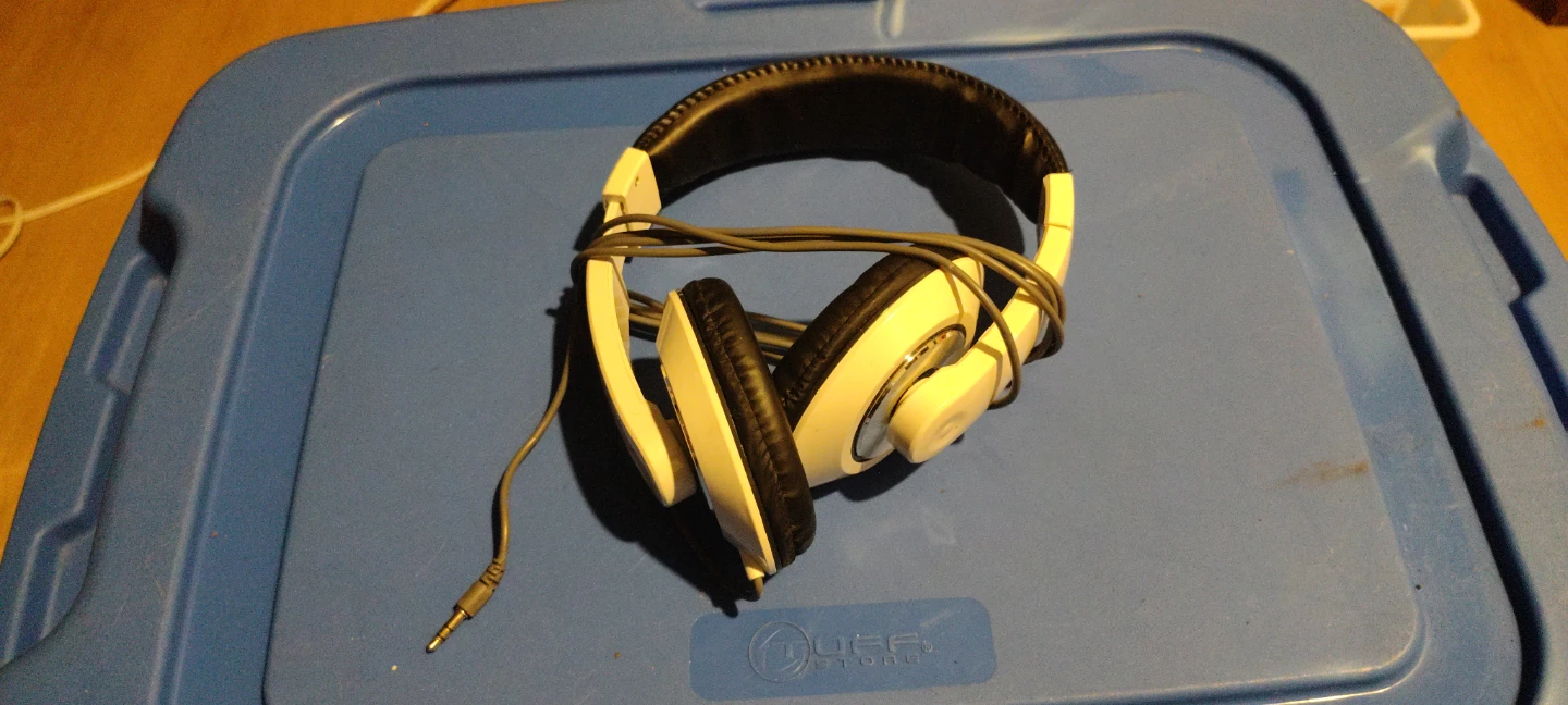White Over-Ear Headphones