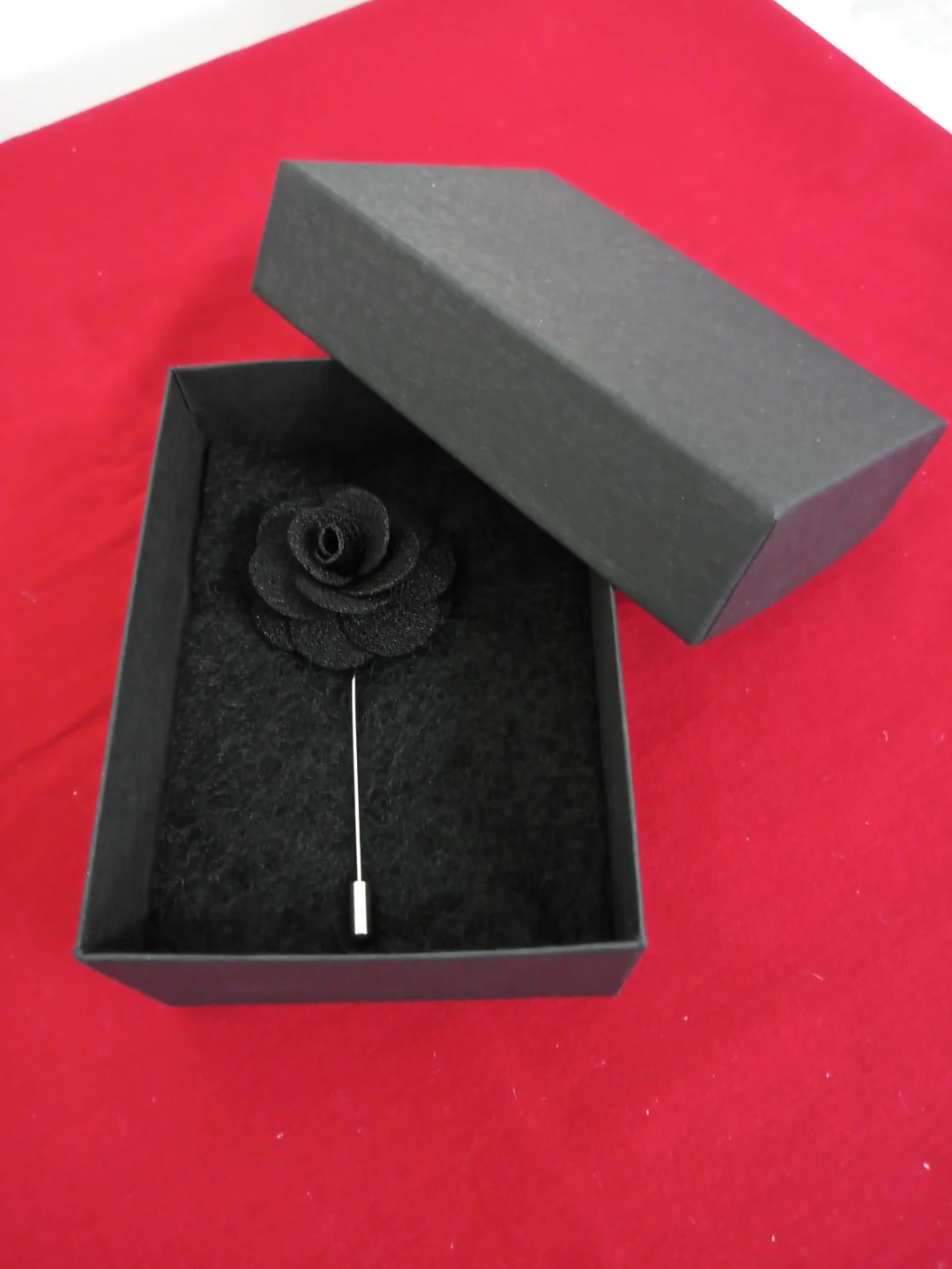 🆕️ Black Rose Lapel Pin Brooch - photo 5