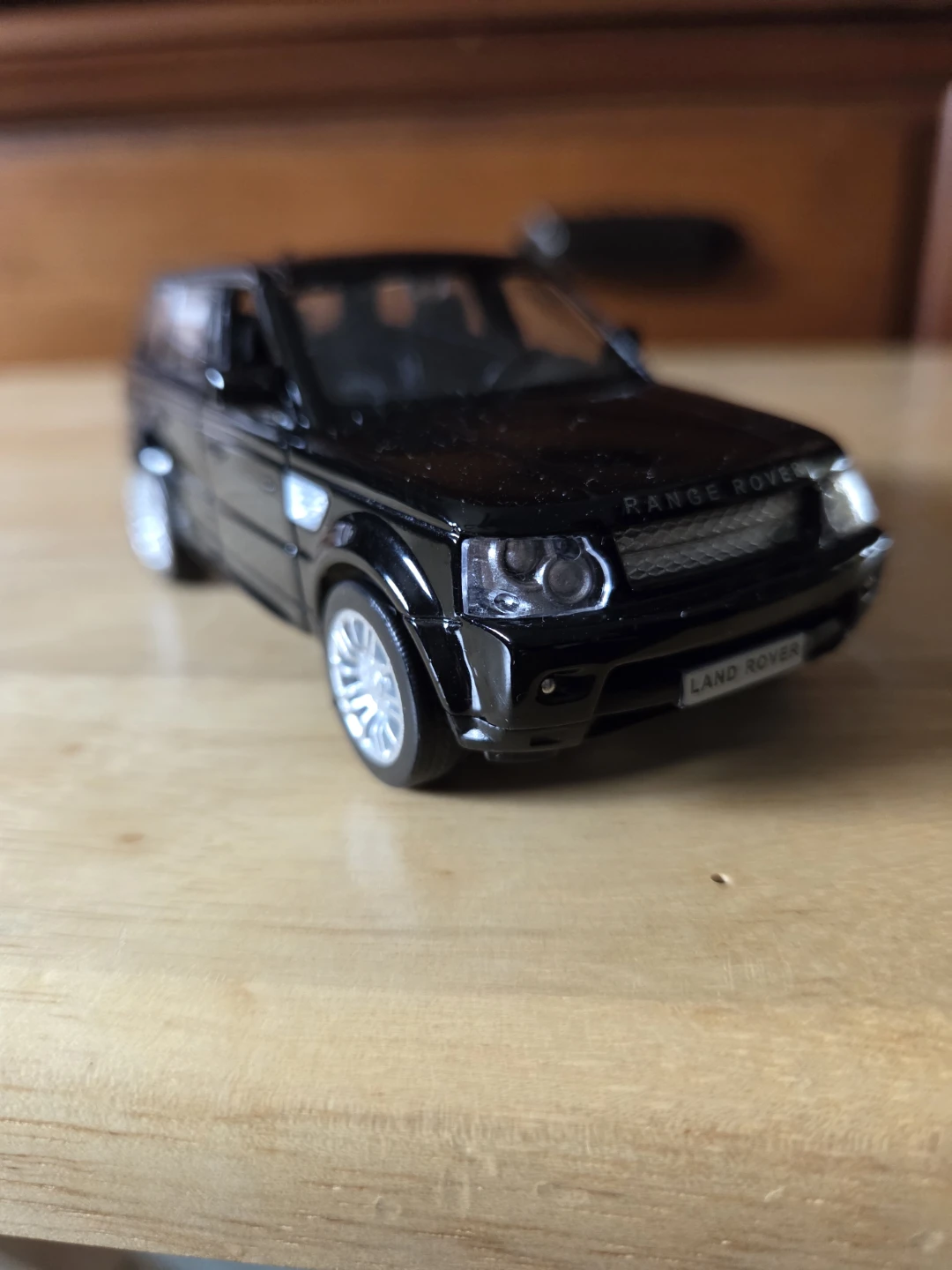 Black Land Rover Range Rover Toy Car
